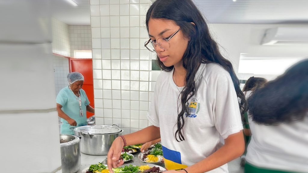 tempo integral refeições saudáveis Piauí