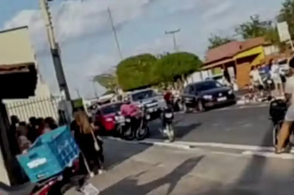Avenida José Miguel, no município de Água Branca, Piauí, onde os irmãos foram eletrocutados.
