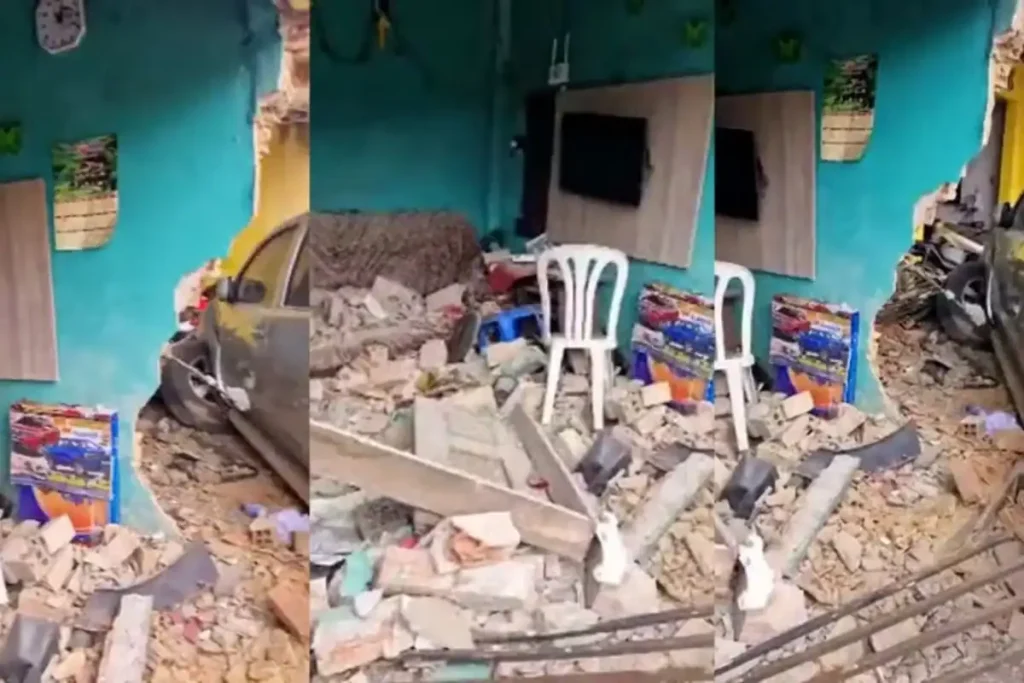 casa destruída