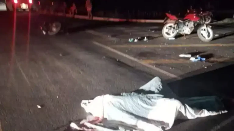 Homem morre e dois ficam feridos em colisão de motos em União