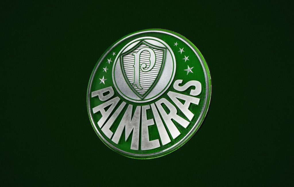 Gráfico de barras ascendente ilustrando a receita recorde de R$ 1,7 bilhão do Palmeiras em 2025