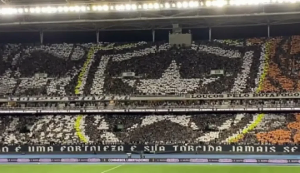 Volante Danilo com a camisa do Botafogo em campo, durante partida do Campeonato Brasileiro.