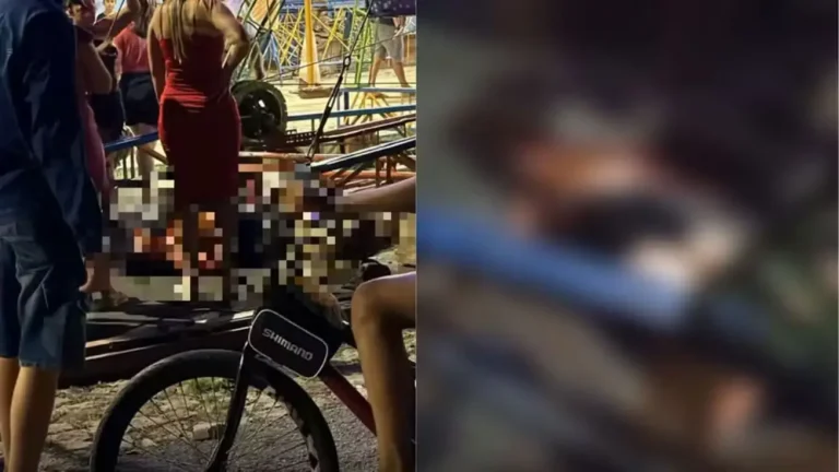 Mulher sofre ferimentos graves após cair de roda-gigante em Cocal