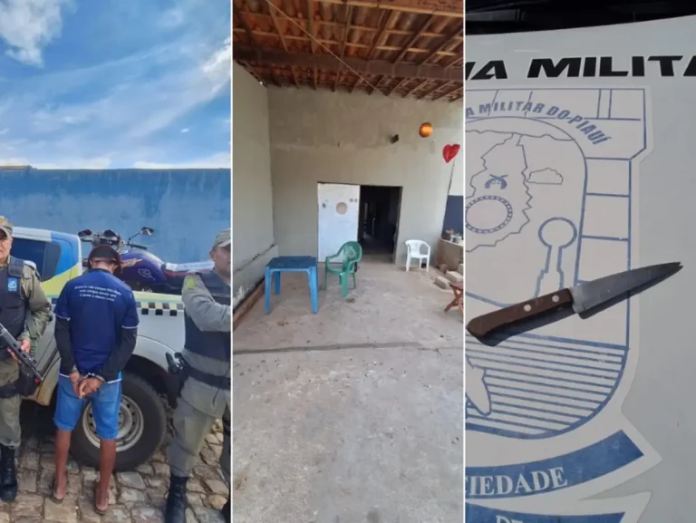 Homem é preso suspeito de tentar matar enteado a facadas em Jacobina do Piauí