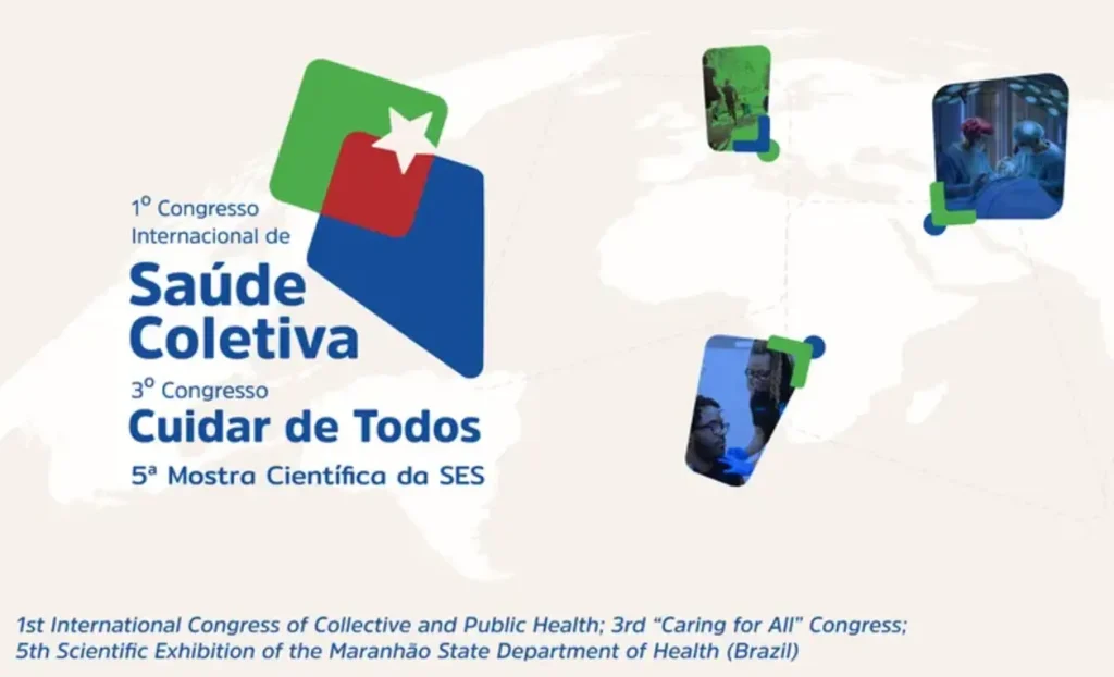 Card do 1º Congresso Internacional de Saúde Coletiva