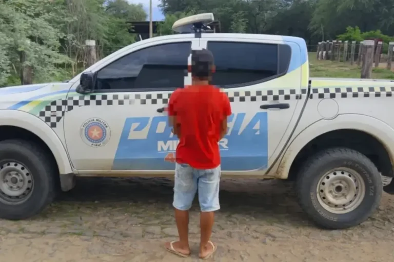 Homem é preso em Pio IX suspeito de agredir a irmã de 16 anos