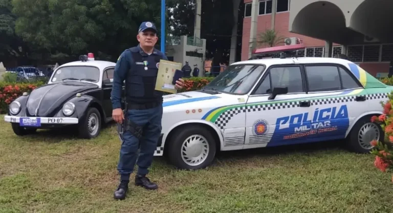 PMPI condecora sargento de Oeiras com medalha de prata por 20 anos de serviço