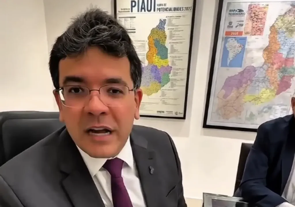 Governador Rafael Fonteles anunciando novo campus do PIIT — Faculdade de Tecnologia do Piauí — anunciado para Amarante e municípios do interior piauiense