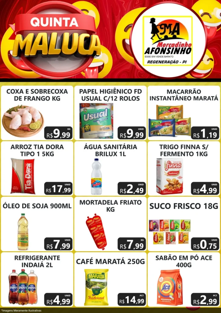 A Quinta Maluca chegou com tudo no Mercadinho Afonsinho em Regeneração! 1 Foto de Somos Noticia 8
