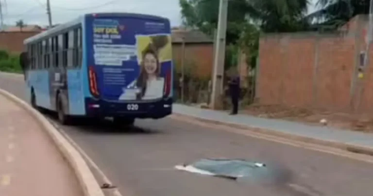 Homem de 40 anos morre atropelado por ônibus em Imperatriz, no Maranhão