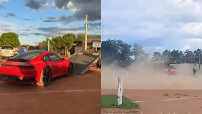 Porsche e Ranger são apreendidos em São Raimundo Nonato após manobras radicais