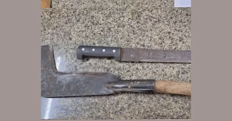 Homem é preso por violência doméstica em Parnaíba após atacar companheira com facão