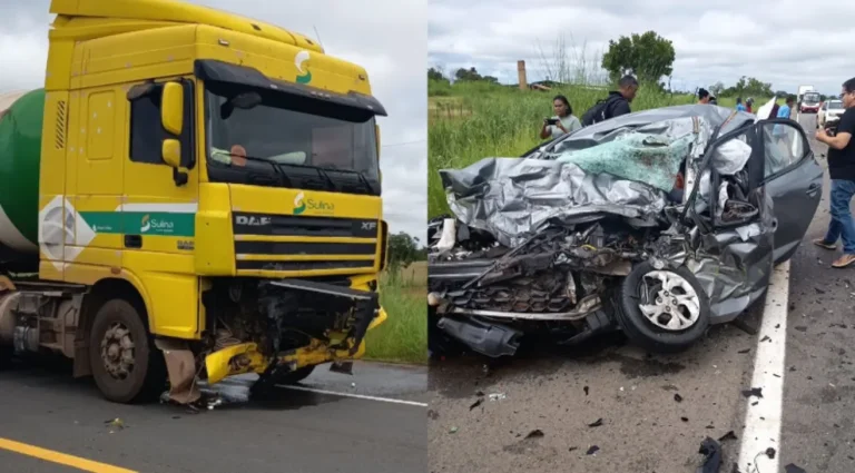 Grave acidente na BR-343 em Campo Maior deixa quatro mortos