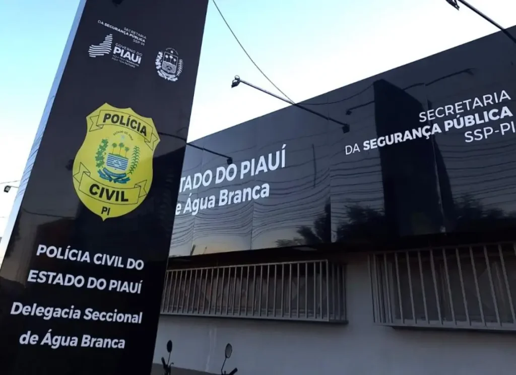 Operação contra tráfico em água branca: Delegacia de Polícia Civil de Água Branca Piauí