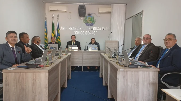 Sessão na Câmara de Pajeú do Piauí debate honraria e orçamento de 2027