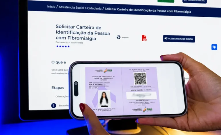 Carteira digital para fibromialgia já pode ser emitida no Piauí