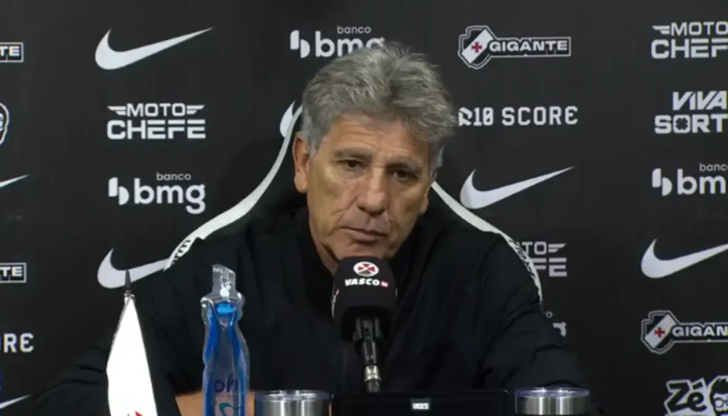 Vasco avança na Copa do Brasil com empate e críticas de Renato Gaúcho 1 Vasco avança na copa do brasil: Renato Gaúcho em coletiva de imprensa