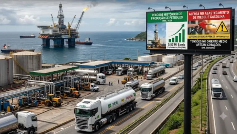 Brasil bate recorde de produção de petróleo enquanto governo subsidia combustíveis para conter preços