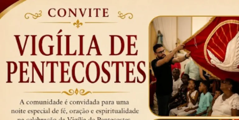 Vigília, cortejo e missa solene marcam o encerramento das festividades do Divino Espírito Santo
