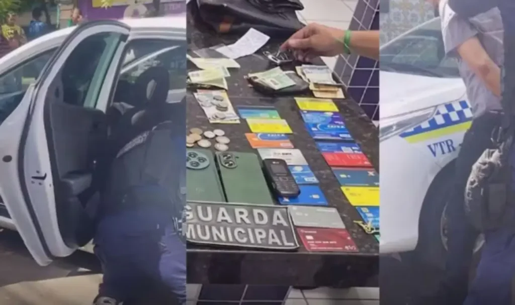Golpe do paco em caxias: Guarda Municipal e itens apreendidos em operação