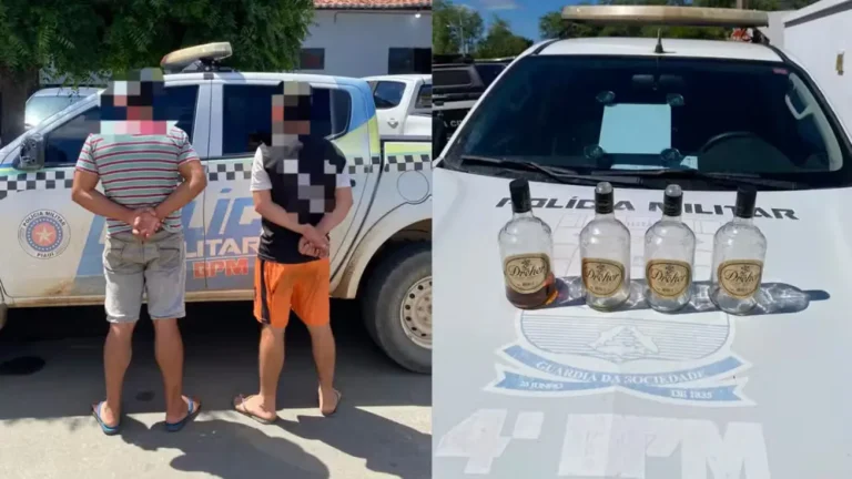 Pai e amigo são presos por embriagar filho de 15 anos em Pio IX