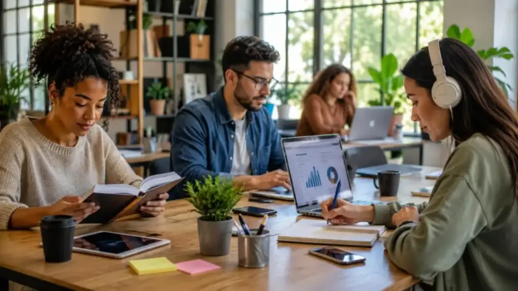 Aprendizagem contínua e desenvolvimento pessoal tornam-se diferenciais importantes para profissionais em busca de crescimento.