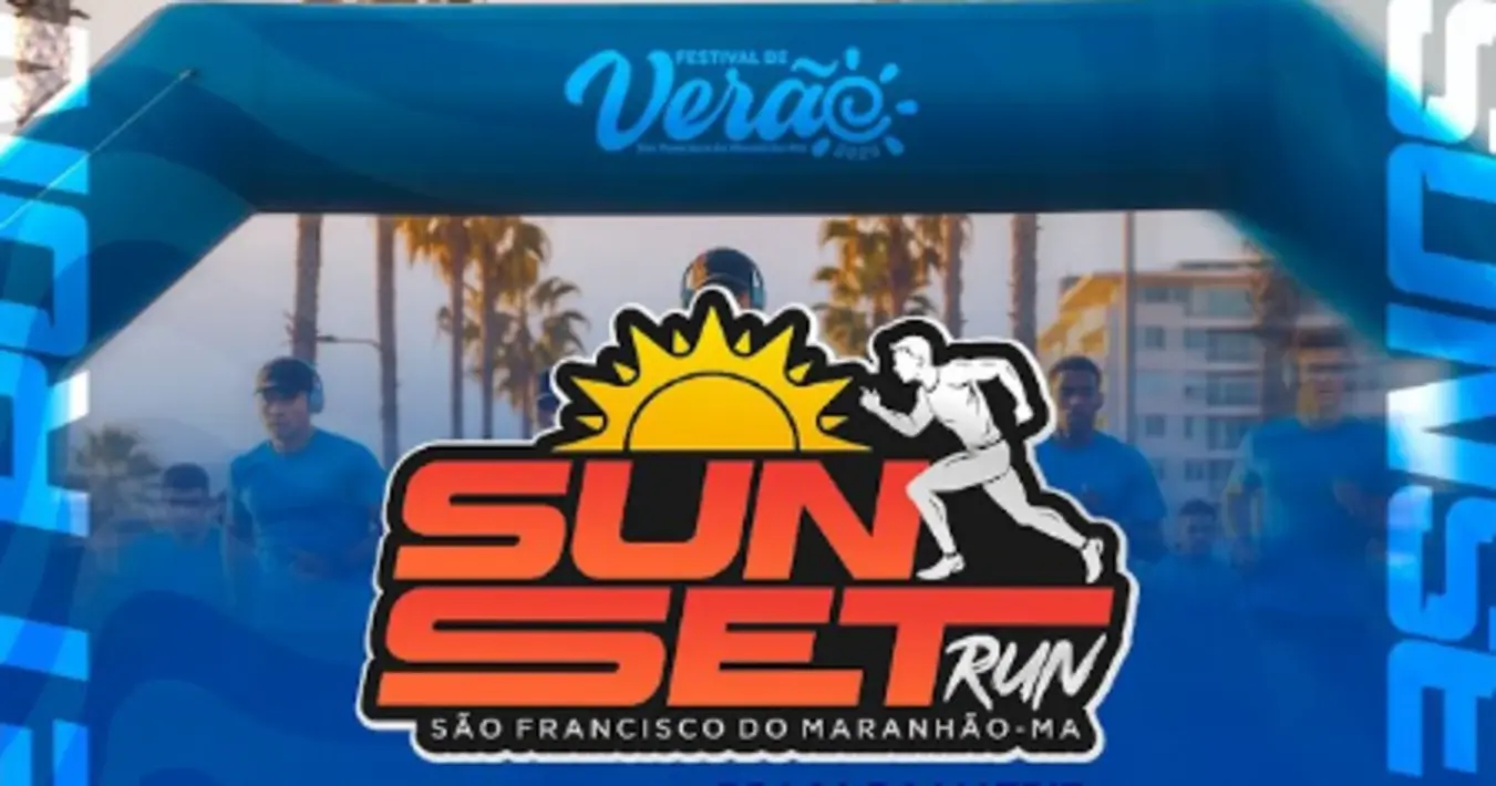 Sunset Run 2026 São Francisco Maranhão Festival Verão