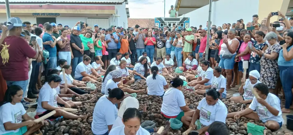 Concurso de quebradeiras de coco em Mimoso dos Nunes