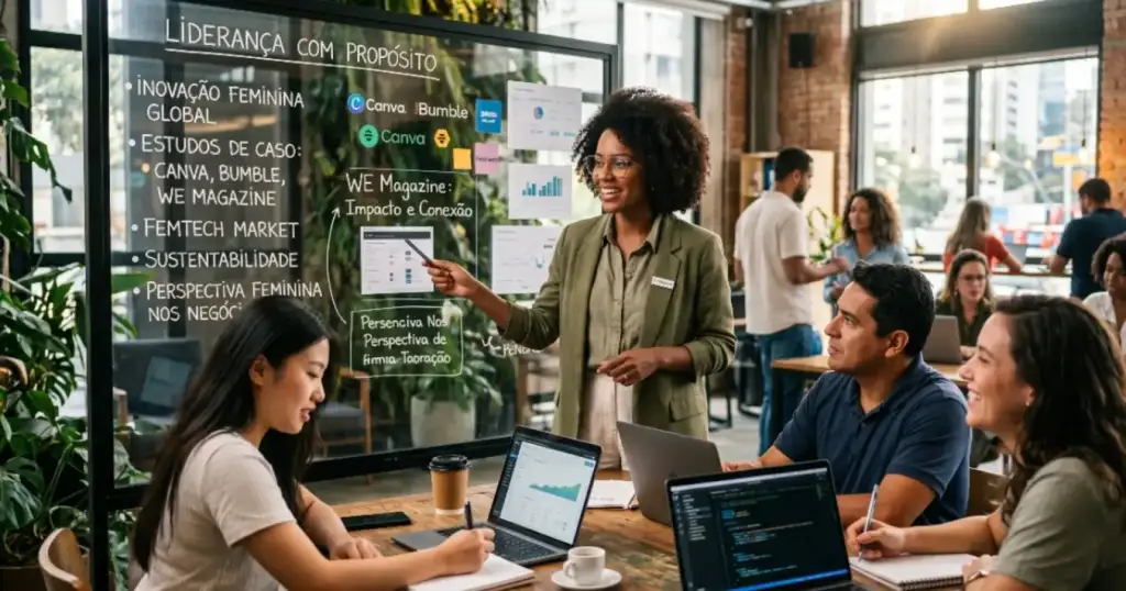 Mulheres no empreendedorismo global: Mulheres empreendedoras lideram inovação global em negócios