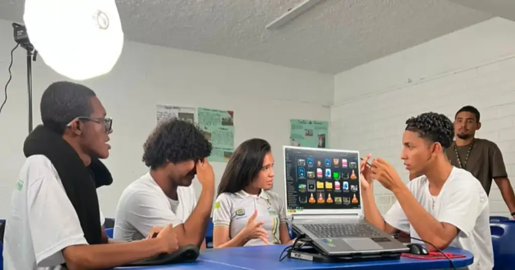 Projeto cinema na escola no piauí: Estudantes de Amarante produzem filmes no Projeto Cinema na Escola