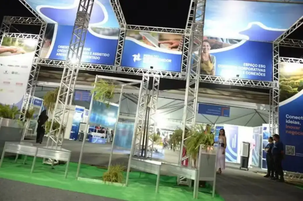 Feira do empreendedor 2026 empreendedoras maranhão: Entrada da Feira do Empreendedor Sebrae Maranhão