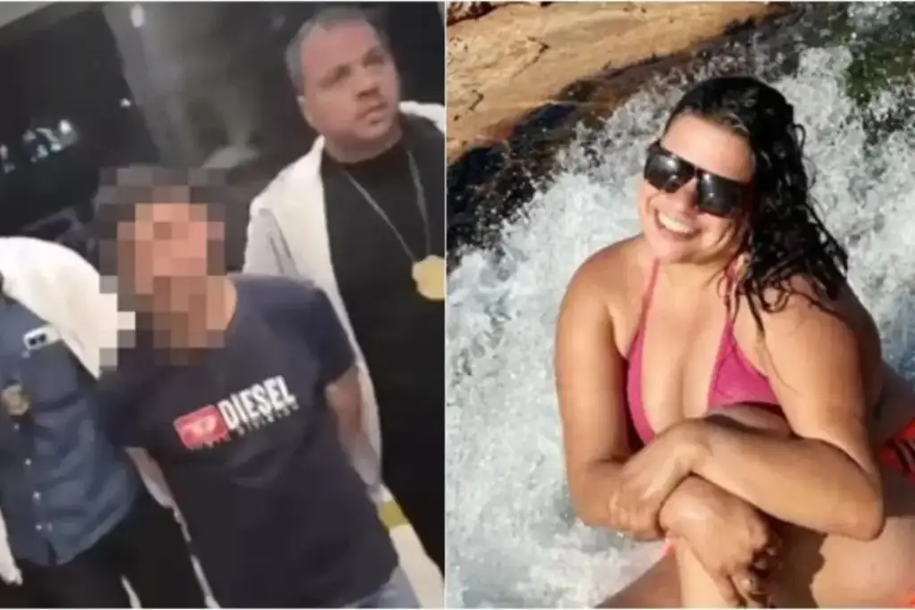 Piauiense preso por feminicídio em são paulo: Piauiense Vinícius Brito preso, vítima Geisa Patez Soares