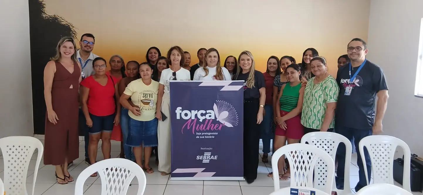 Lançamento Força Mulher São Francisco Maranhão capacita mulheres