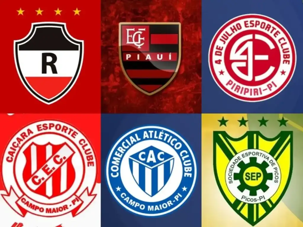 Série b do campeonato piauiense 2026: Logos de clubes do Piauí para Série B 2026