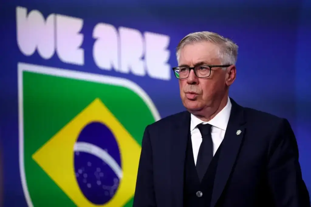 Primeiro jogo do brasil após a copa do mundo: Carlo Ancelotti assume comando da Seleção Brasileira