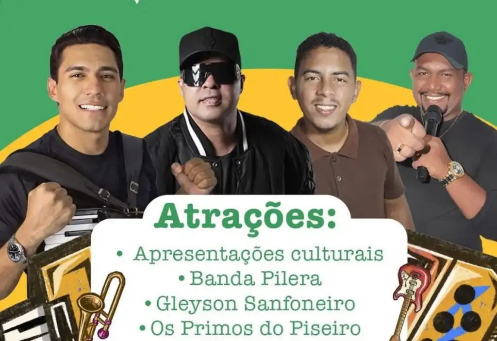 Artistas e atrações musicais do festival VivAmar em Amarante
