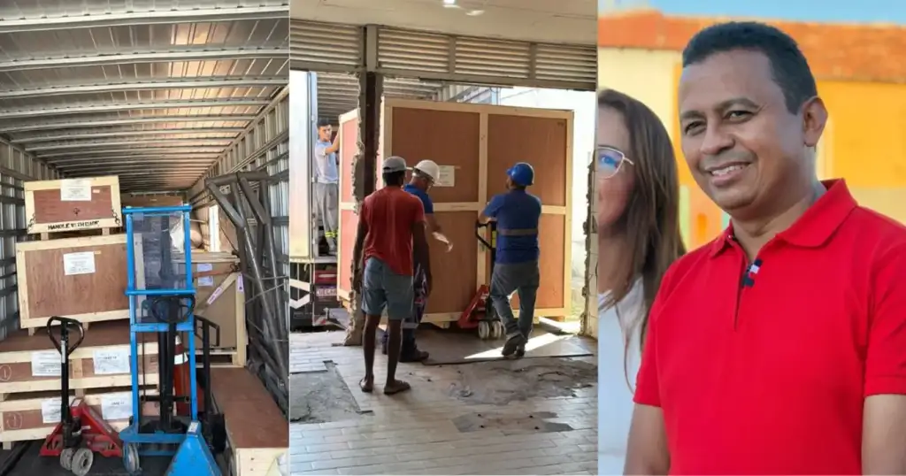 Equipamento de hemodinâmica em floriano: Chegada equipamento hemodinâmica Floriano SUS deputado Francisco