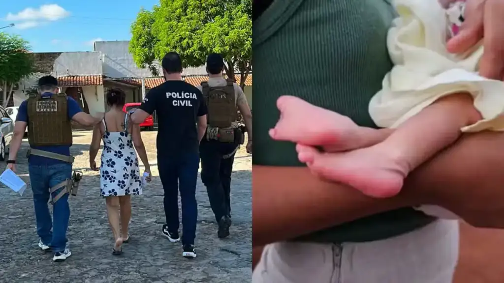 Técnica de enfermagem suspeita de sequestro de bebê em teresina: Técnica de enfermagem presa e recém-nascida em caso de se...