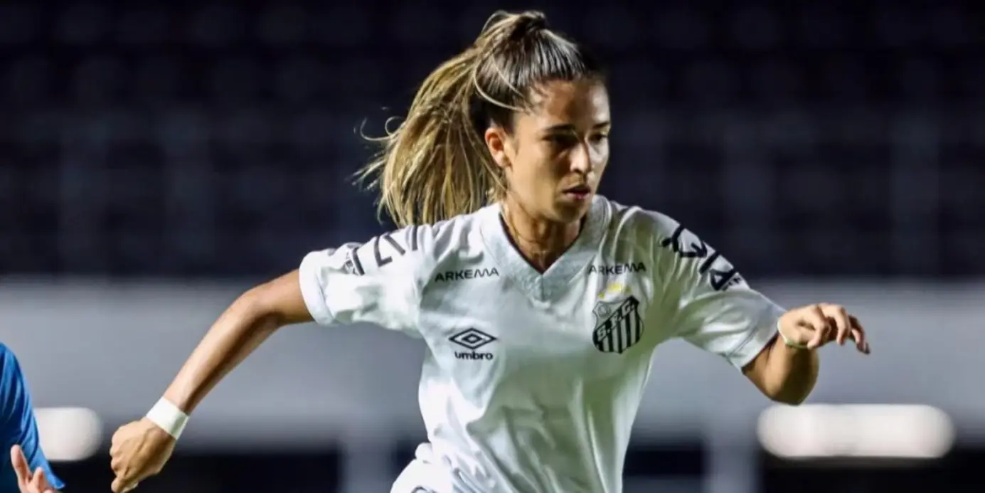Eudimilla em campo pelo Santos antes da venda