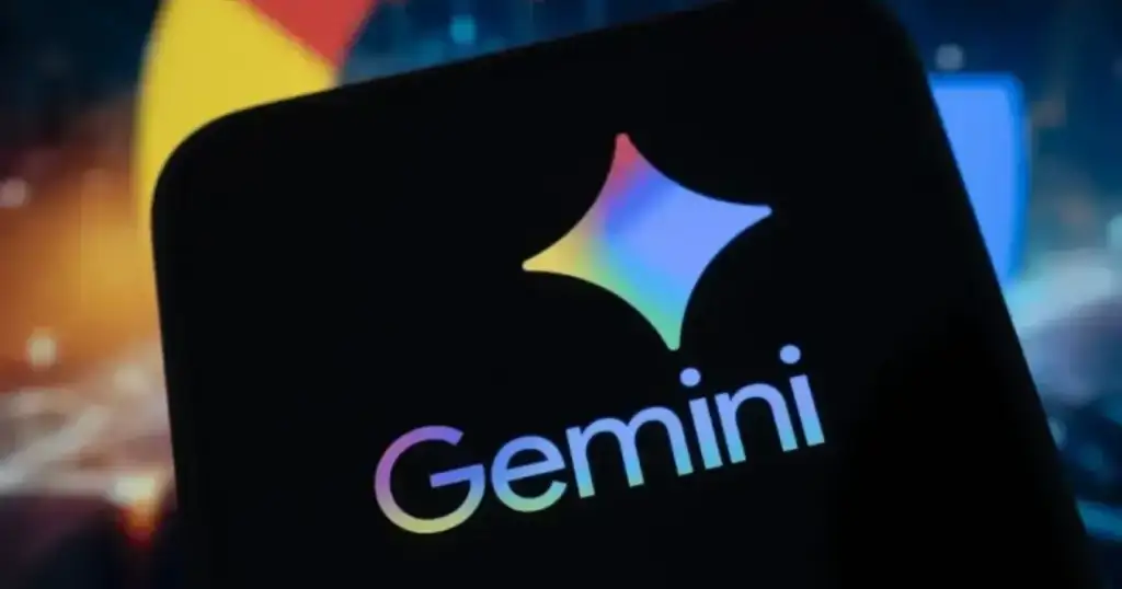 Chip exclusivo para gemini: Google Gemini logo ilustra chip próprio para IA