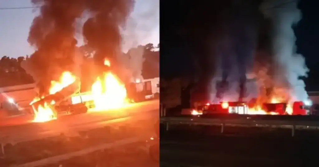 Motorista eletrocutado em posto na br-343 teresina: Caminhão incendeia em posto de combustíveis Teresina