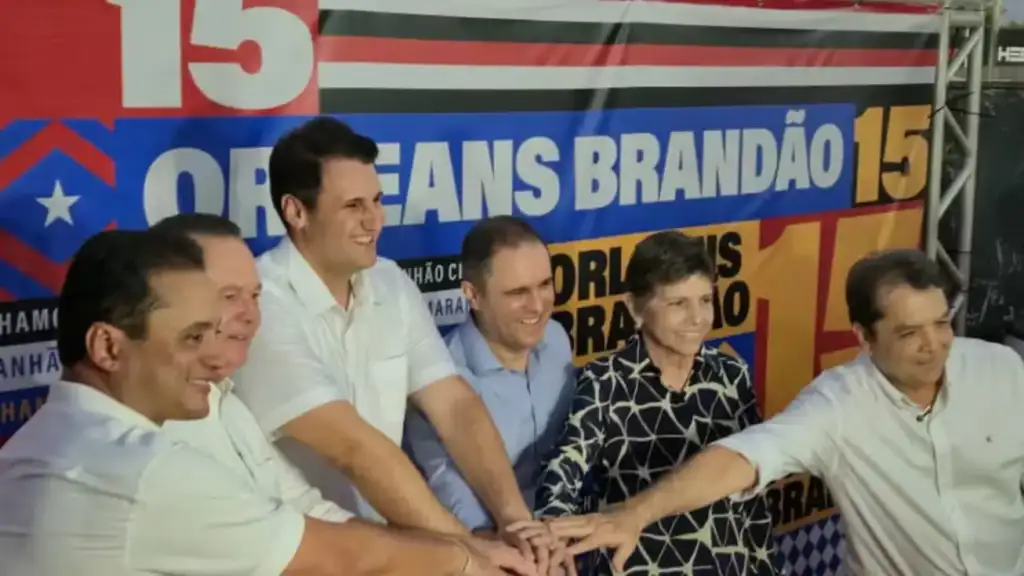 Orleans brandão candidato ao governo do maranhão: Orleans Brandão e MDB lançam chapa governo Maranhão