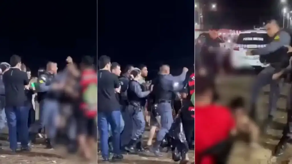 Policiais agrediram jovem em vaquejada de barreirinhas: Policiais militares agridem jovem em vaquejada de Barreirinhas