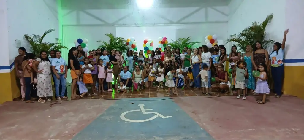 Famílias e profissionais celebram Agosto Verde em São Francisco do MA