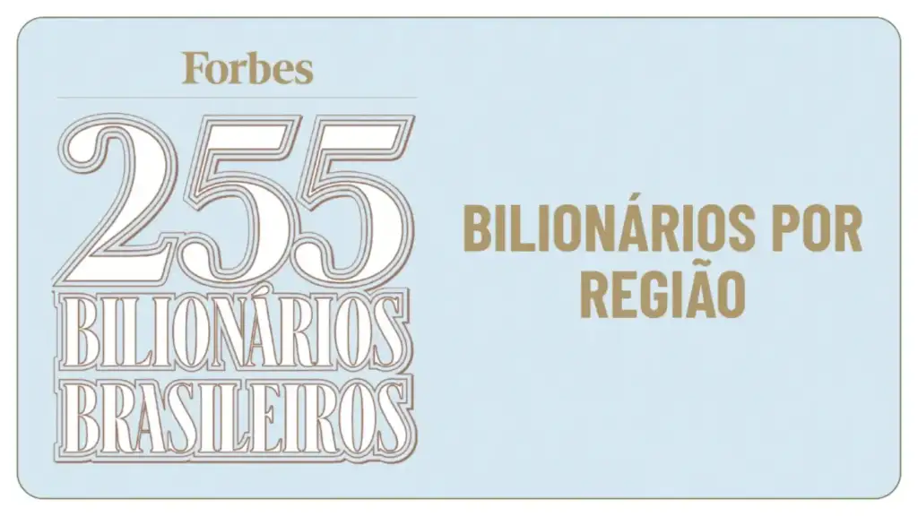 Bilionários do brasil na forbes 2026: Forbes 2026: Bilionários brasileiros e distribuição regional