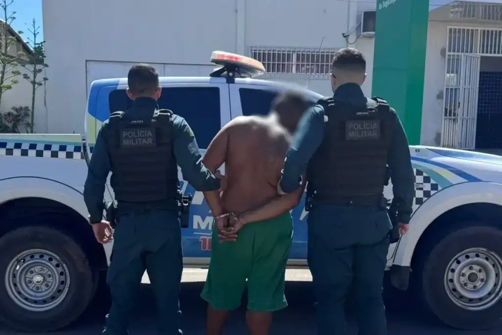 Homem agride mãe por drogas em elesbão veloso: Homem preso por agredir mãe em Elesbão Veloso