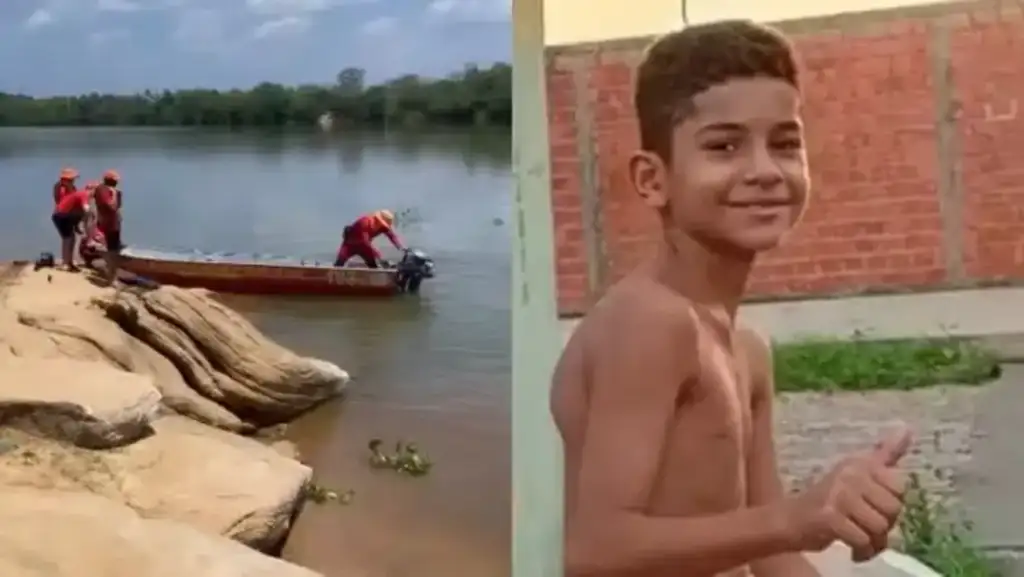 Menino morre afogado no rio parnaíba em união: Menino Enzo Samuel e buscas no Rio Parnaíba