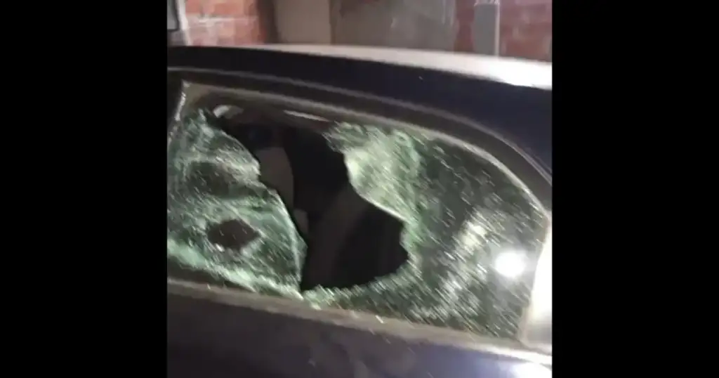 Homicídio em angical do piauí: Carro com vidro quebrado em caso de homicídio Angical