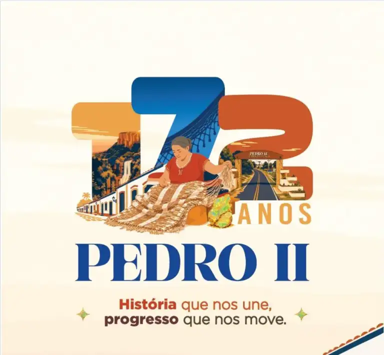 Aniversário 172 anos pedro ii: Logo oficial celebra 172 anos de Pedro II