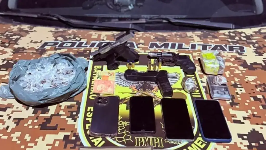 Operação desarme fábrica armas 3d piauí: Apreensões de armas e drogas na Operação Desarme Piauí